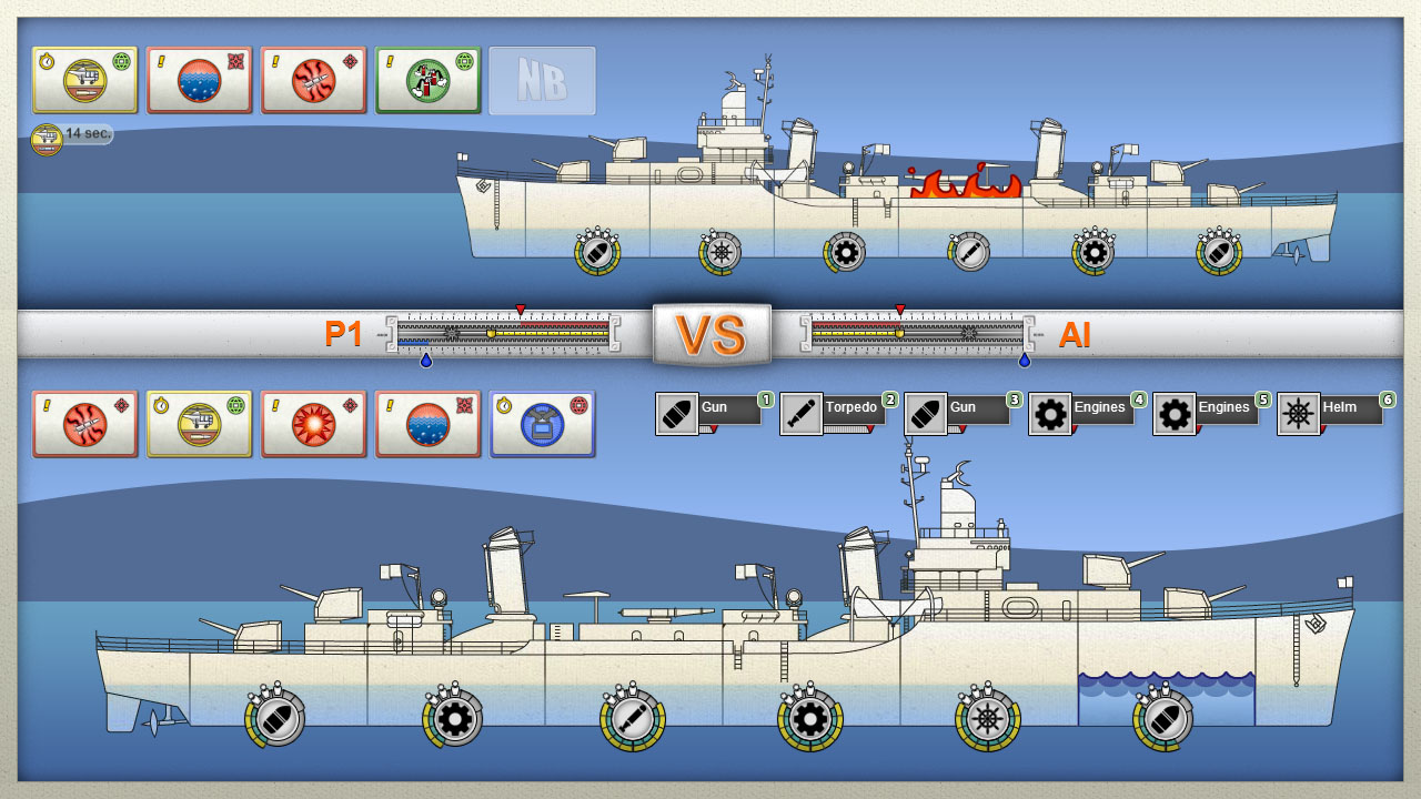 Naval Battles - Combat gameplay Naval Battles - Combat gameplay